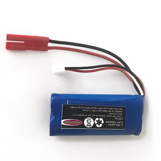 BATTERIA LIPO SOLE V2 7,2V 700mAh LI ION AQ RICAMBIO ELICOTTERO JAMARA 037572