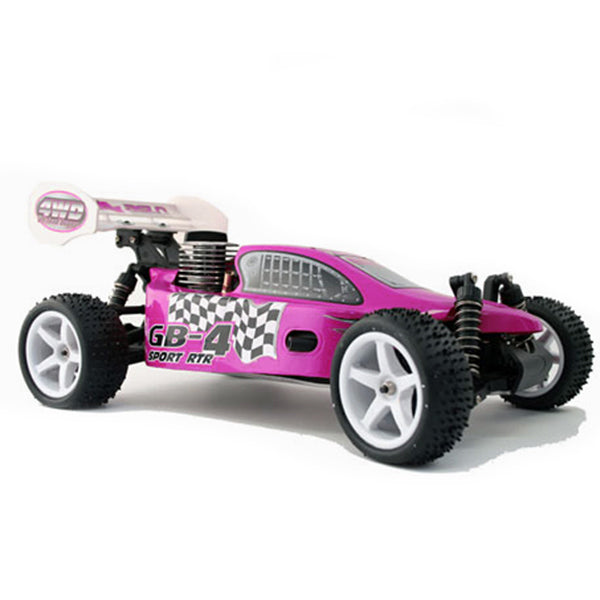 BUGGY OFF-ROAD SCOPPIO 1:10 4X4 MACCHINA RADIOCOMANDATA 4WD GB-4 AUTO STERRATO SABBIA FANGO