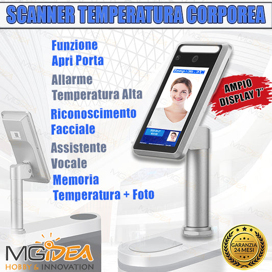 3xTermocamera
3xSupporto per CovidCam
Spedizione